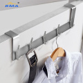 Metal Coat Organizer Rack Custom Stainless Steel Wire Towel Over The Door Hook